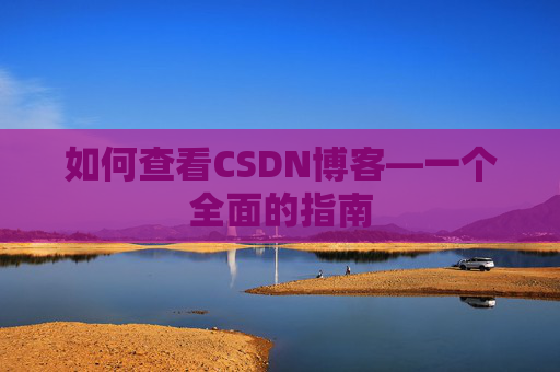 如何查看CSDN博客—一个全面的指南